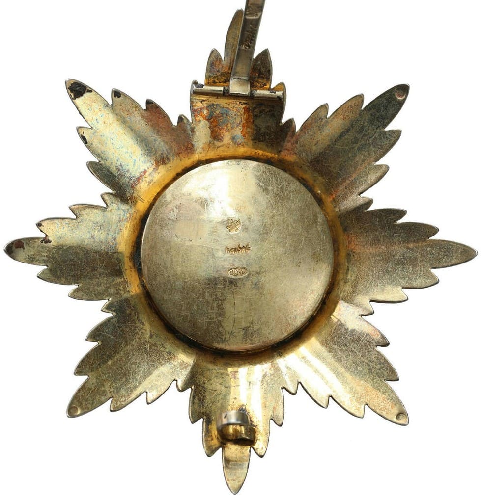 Order of St.Stanislaus  breast star made  by Albert Keibel.jpg