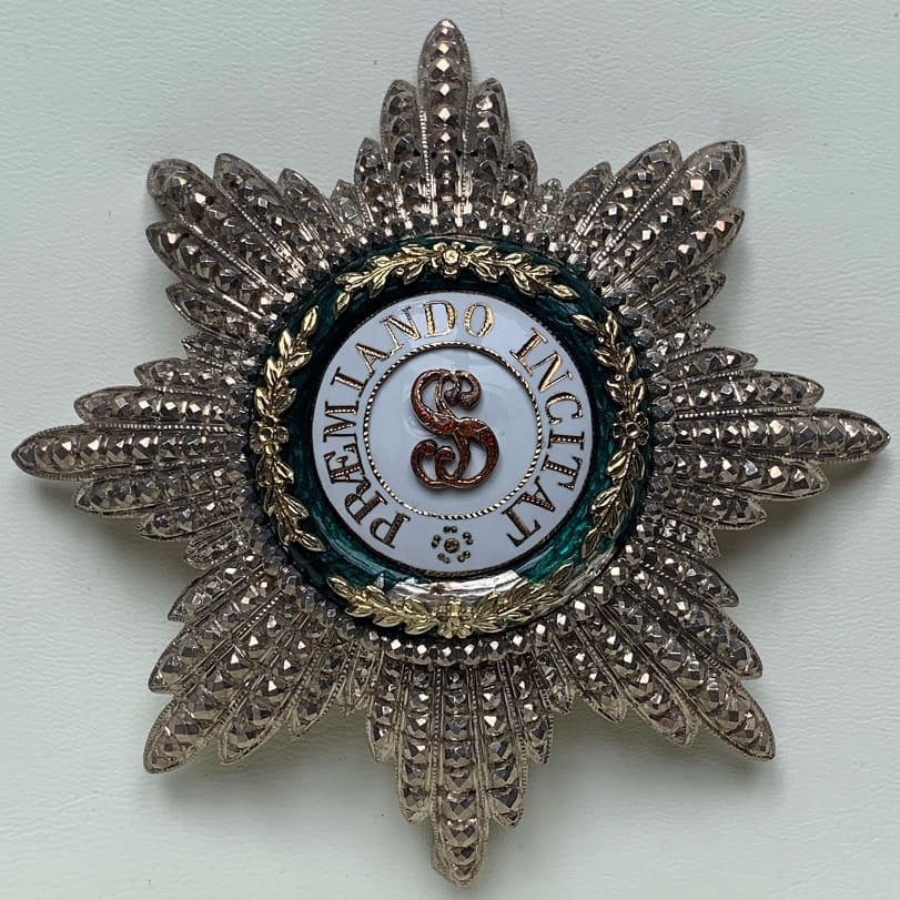 Order of St. Stanislaus Breast Stars made by Halley.jpg