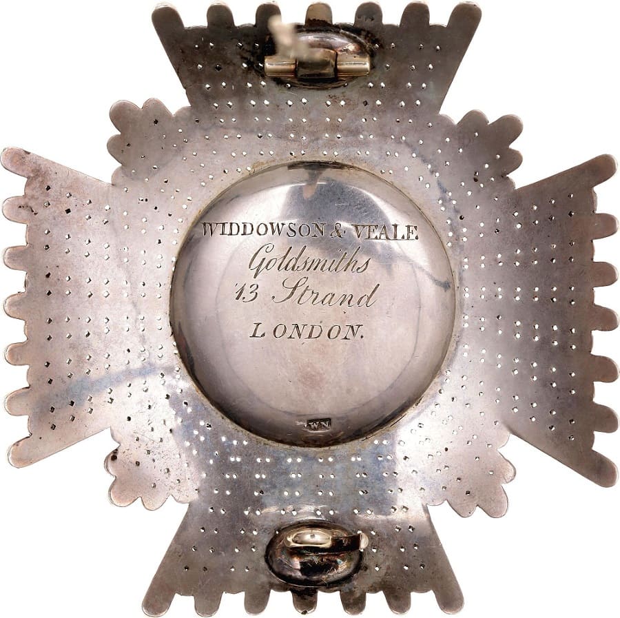 Order of the Bath Civil Division Knight Commander breast star.jpg