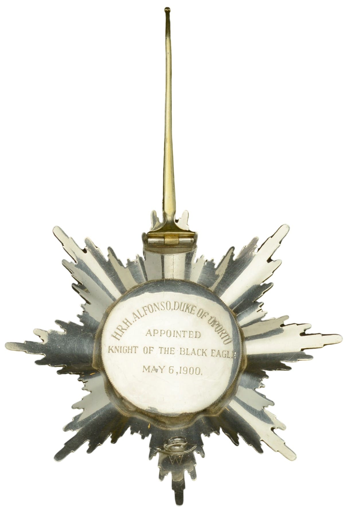 Order of the Black Eagle awarded to Infante Afonso  of Portugal.jpg