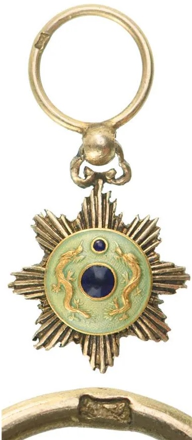 Order of the Double Dragon 12 mm, gilt Silver.jpg