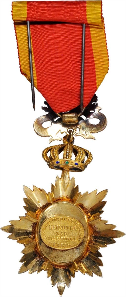 Order of the Dragon of Annam Knight's Badge,.jpg
