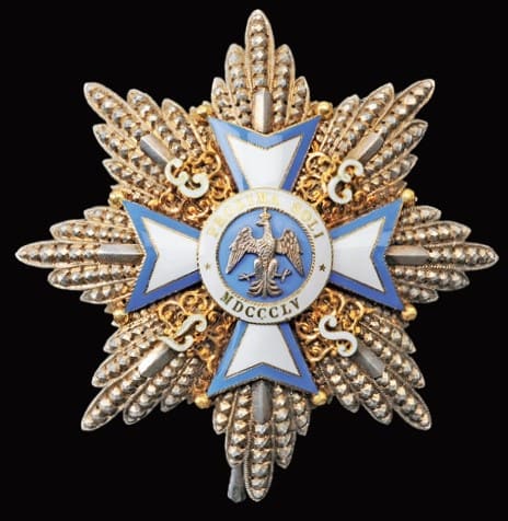 Order of the Eagle of Este  Grand Cross made by Halley, Paris.jpg