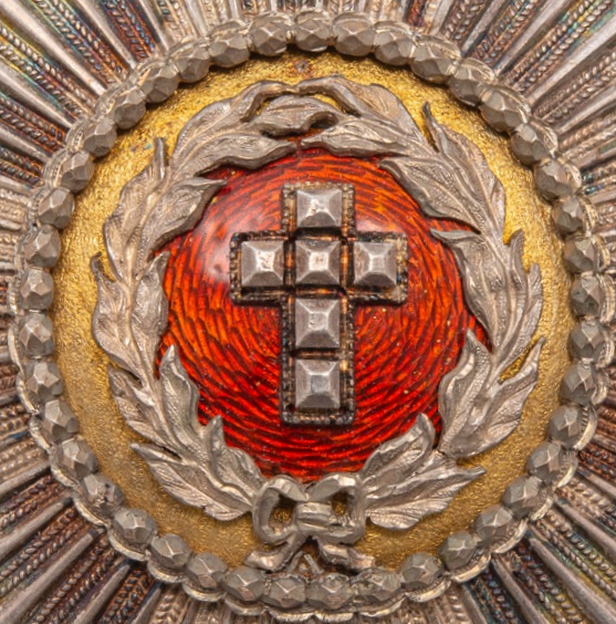 Order of the Elephant  Breast Star made by Keibel, St.Petersburg.jpg