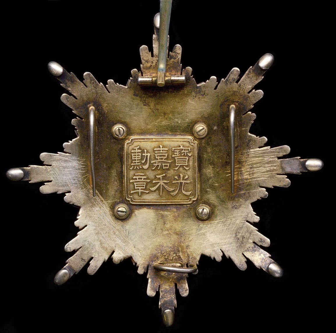 Order of the Illustrious Brilliant Golden Grain, First Class  breast star.jpg
