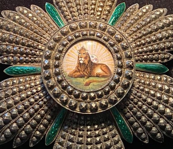 Order of the Lion and Sun made by CH. Billard  A.D. Marie Succ., Paris.jpg