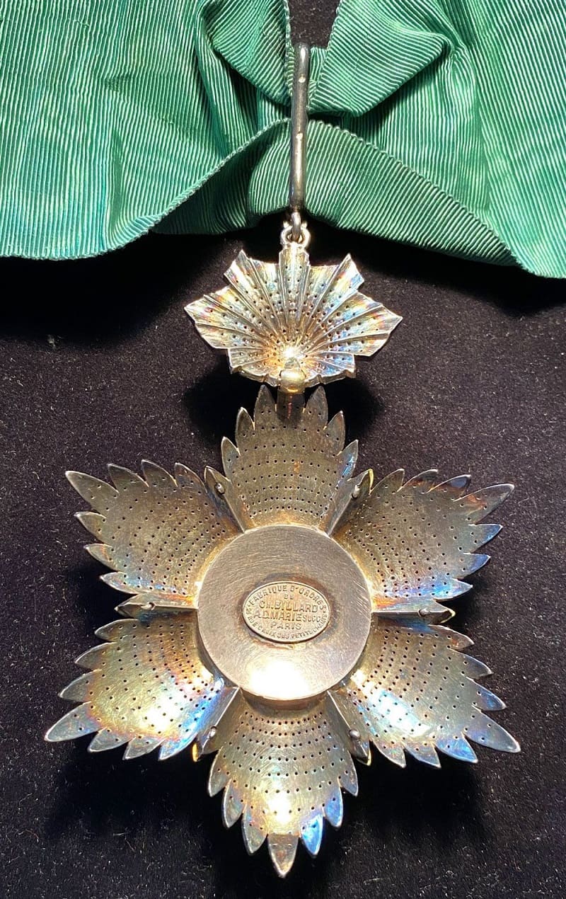 Order of  the Lion and Sun made by CH. Billard A.D. Marie Succ., Paris.jpg