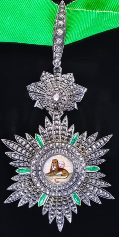 Order of the Lion and Sun made by CH. Billard A.D. Marie Succ., Paris.jpg