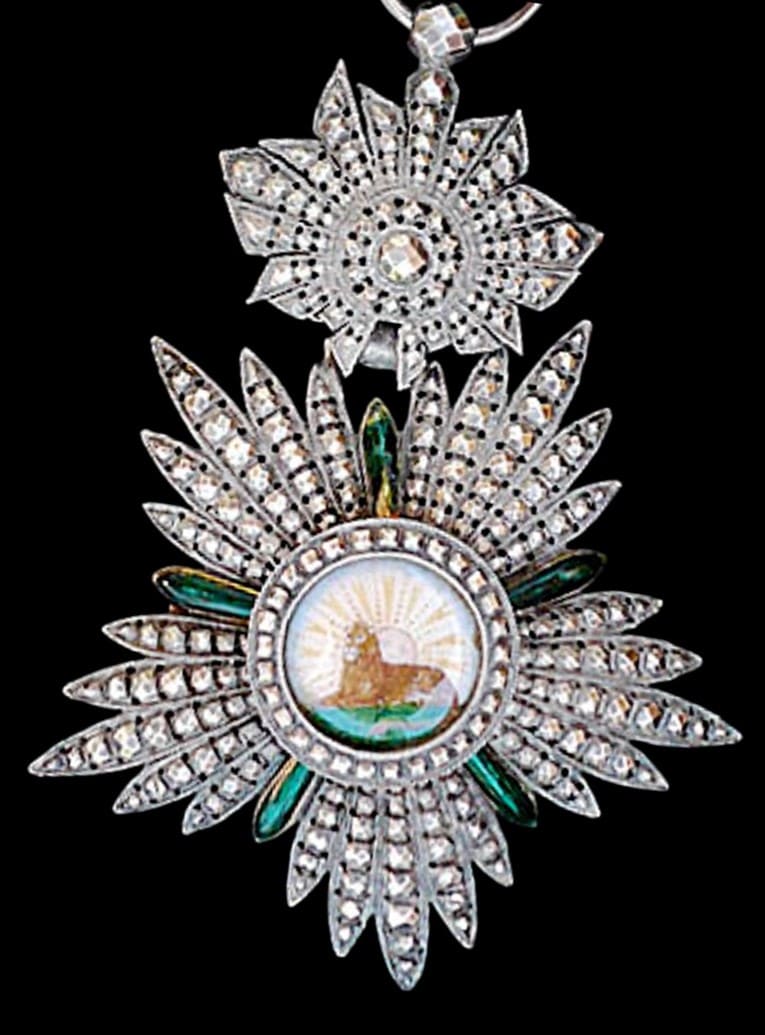 Order of the Lion and Sun made by Gustave  Wolfers.jpg