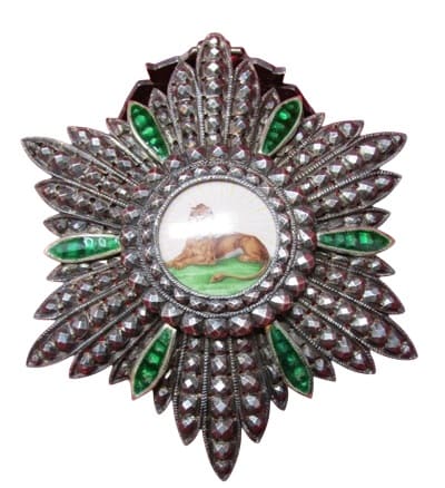 Order of the Lion and Sun made by Kretly, Paris.jpg