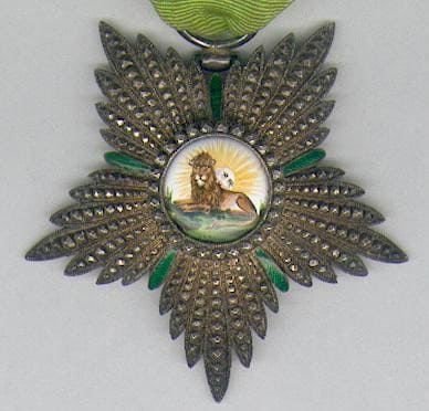 Order of the Lion and the Sun by Gustave Wolfers.jpg