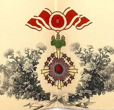 Order of the Paulownia Flowers  of French Marshal Joseph  Joffre.jpg