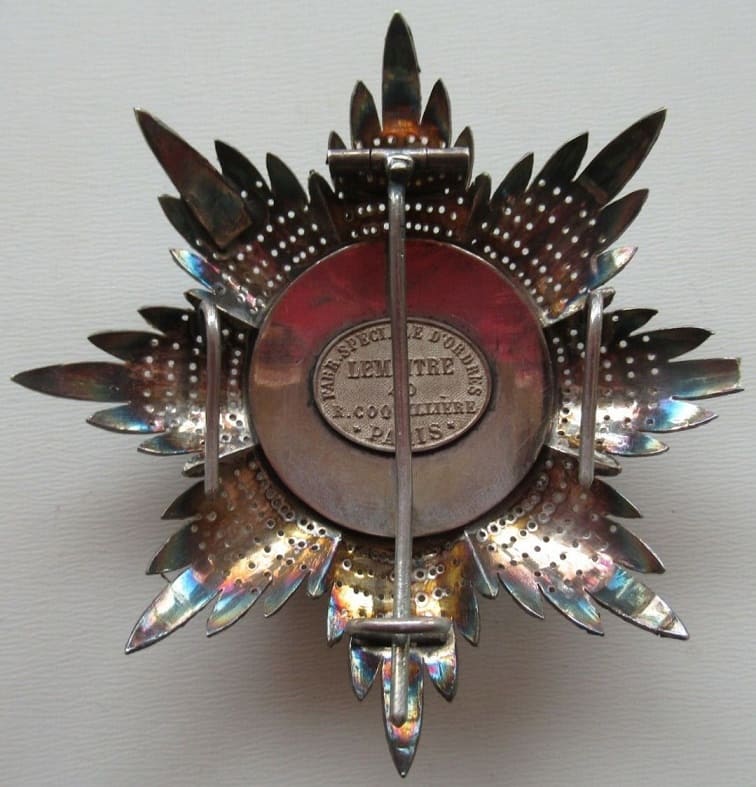 Order Of The Redeemer Breast Star Made By  Lemaitre.jpg