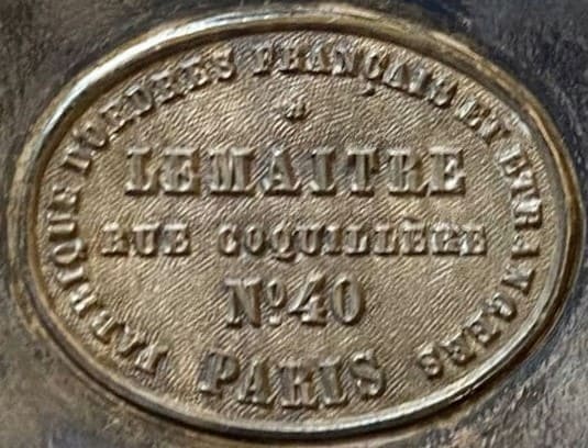 Order of the Redeemer made by  Lemaitre, Paris.jpg