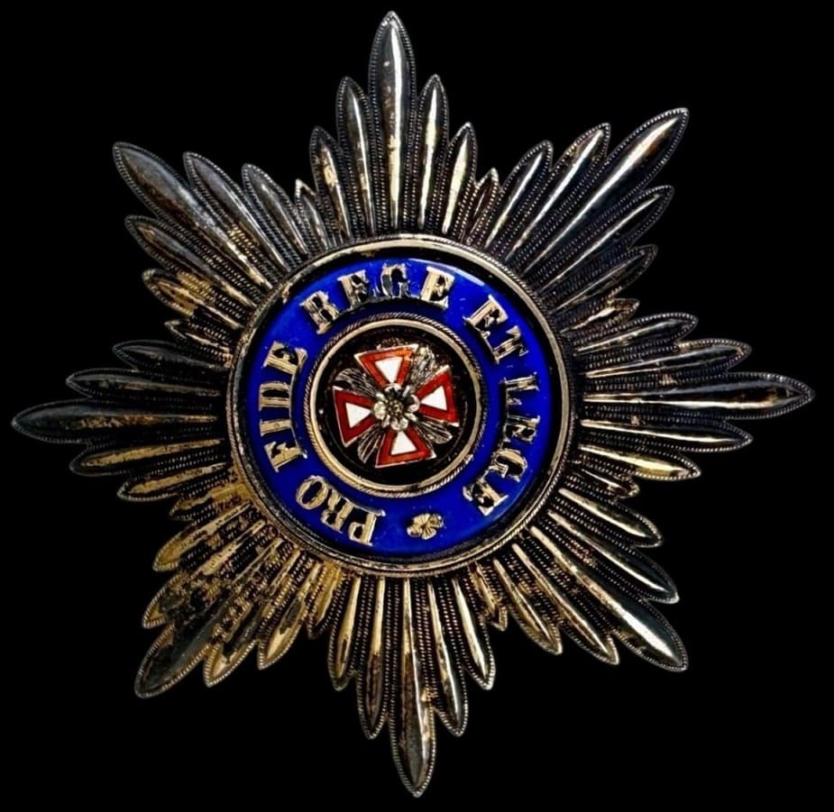 Order of the White Eagle awarded  to Army Corps General Louis Joseph Marc Bernard Lanes.jpg
