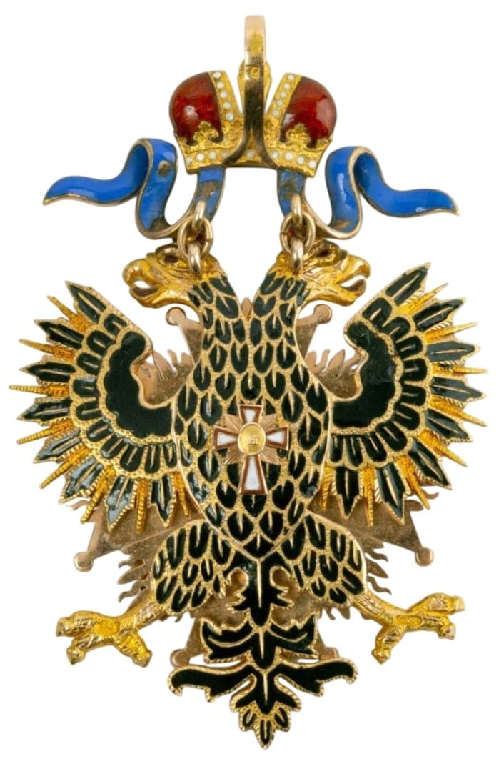 Order of the White Eagle awarded to Foreign Minister of Romania Ioan Lahovary.jpg