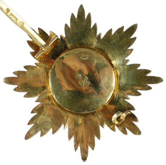 Order of the White Eagle  Breast Stars made by Albert Keibel workshop in 1898.jpg