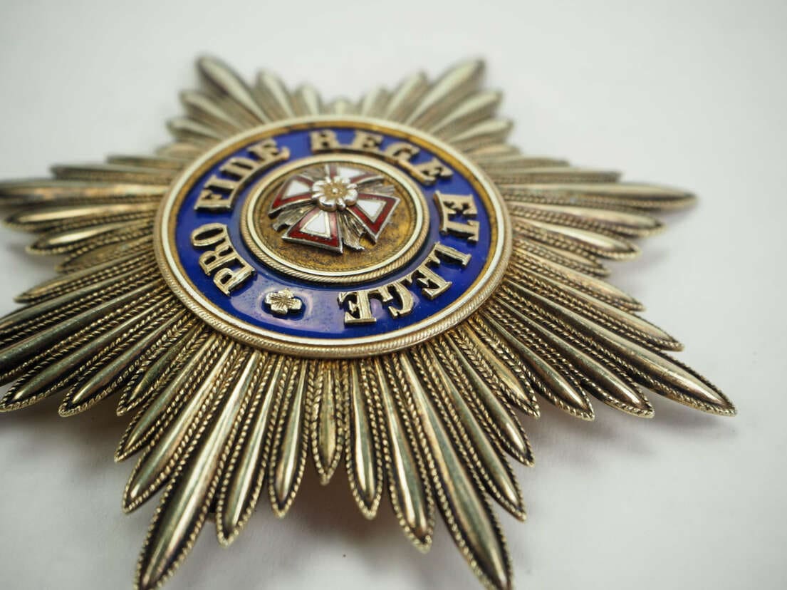 Order of the White Eagle made  by  Julius Keibel IK awarded in 1875.jpg