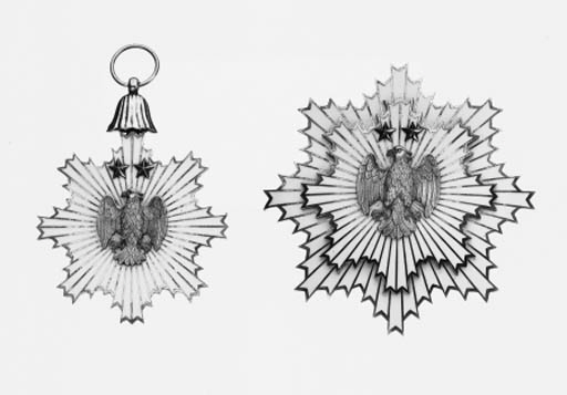 Order of the White Eagle, Second Class set.jpg