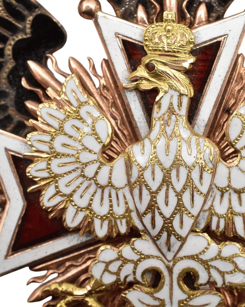 Order of White Eagle awarded  in 1896 to Field Marshal Francis Wallace.jpg