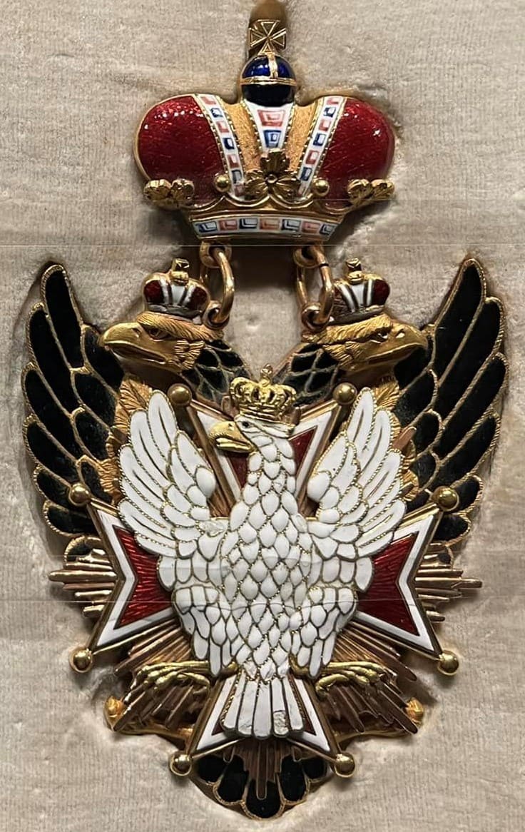 Order of White Eagle from the  collection of Military History Institute, Prague.jpg