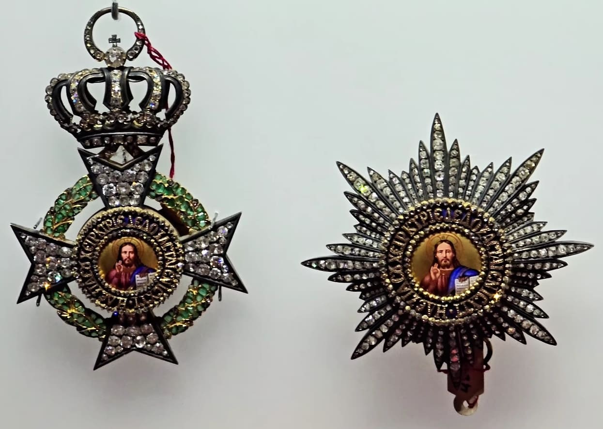 Orderof the Redeemer with Diamonds from the  collection of Imperial Treasury of Topkapi Palace in Istanbul.jpg