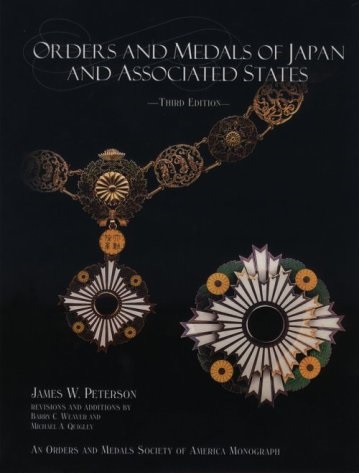 Orders and Medals of Japan and Associated States  Peterson, James.jpg