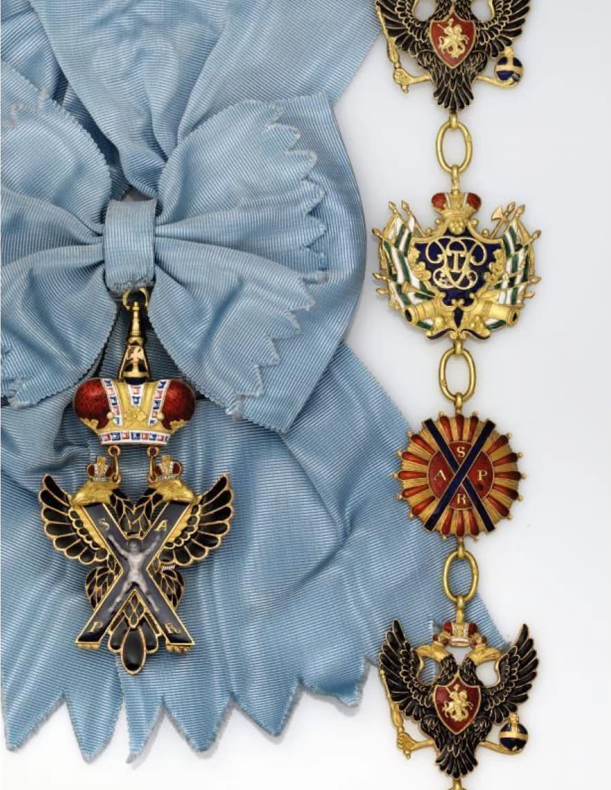 Orders of Saint Andrew the First Called made by Immanuel Pannasch Sandars Collection.jpg