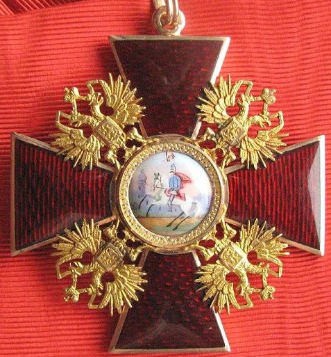 Orders of St. Alexander Nevsky made by Julius Keibel.jpg