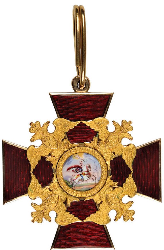 Orders of St. Alexander Nevsky made by Keibel&Kammerer.jpg
