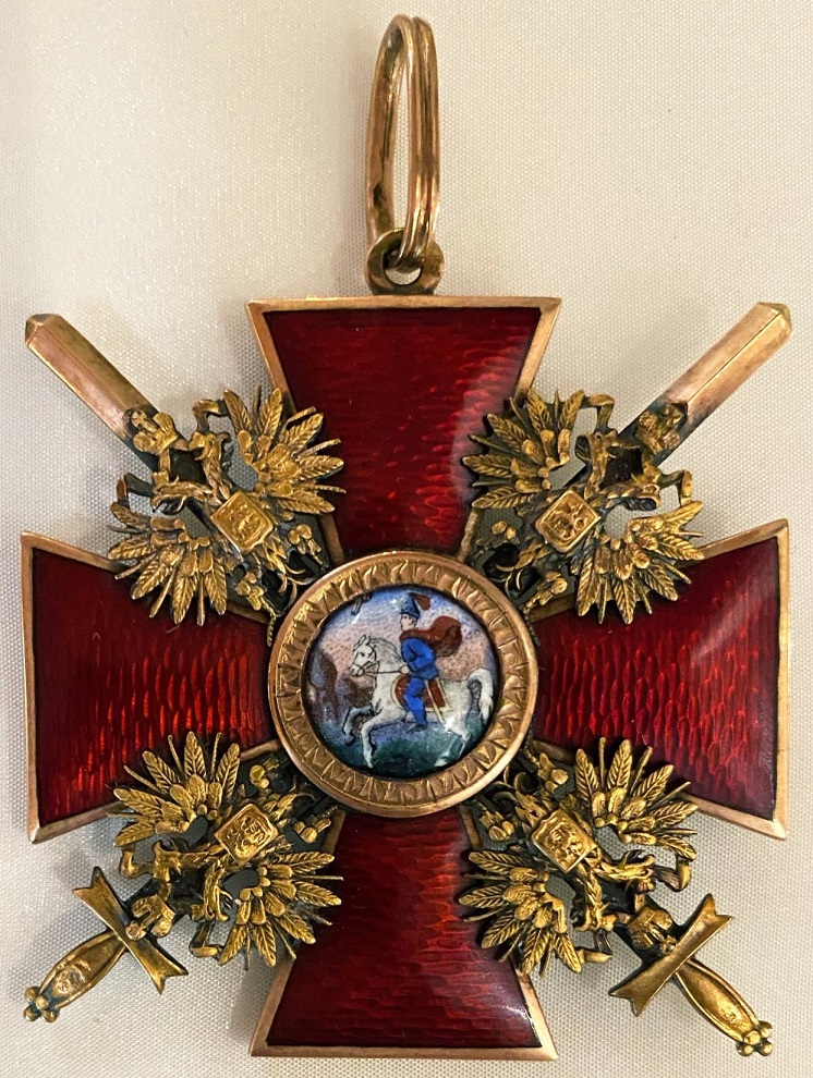 Orders of St. Alexander Nevsky with Swords made by Eduard.jpg