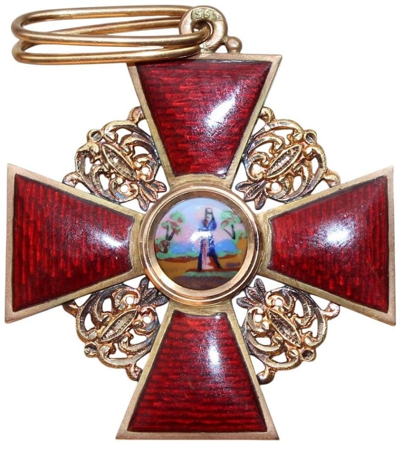 Ordre de Sainte Anne Croix de chevalier de 3e classe IK.jpg