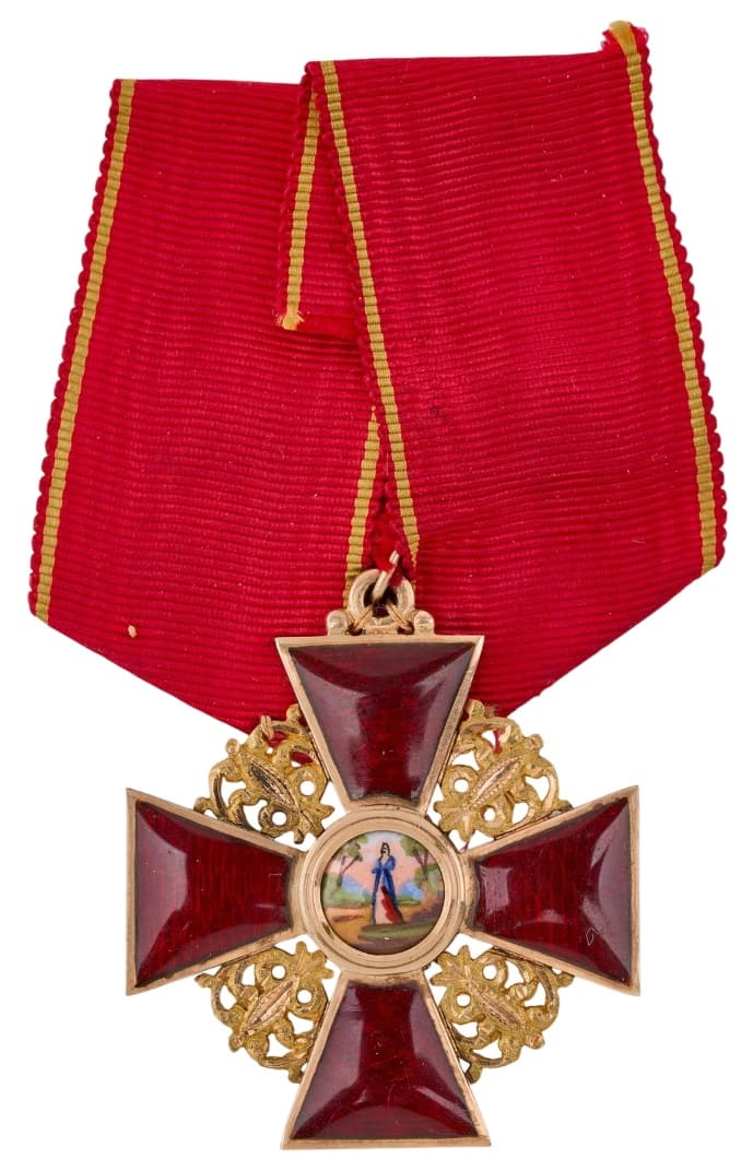 Ordre de Sainte Anne Croix de chevalier de 3e classe IK.jpg