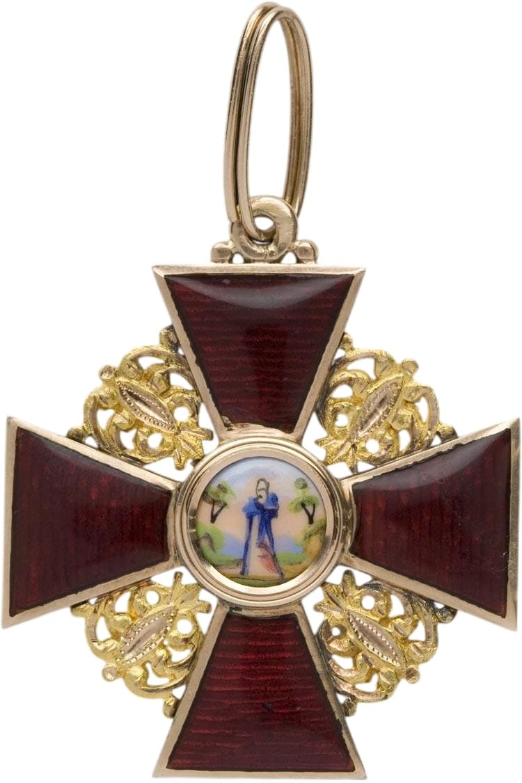 Ordre de Sainte Anne Croix de chevalier de 3e classe IK.jpg