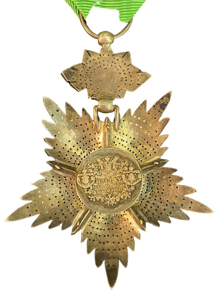 Ordre du Lion et du Soleil, bijou  d'officier.jpg