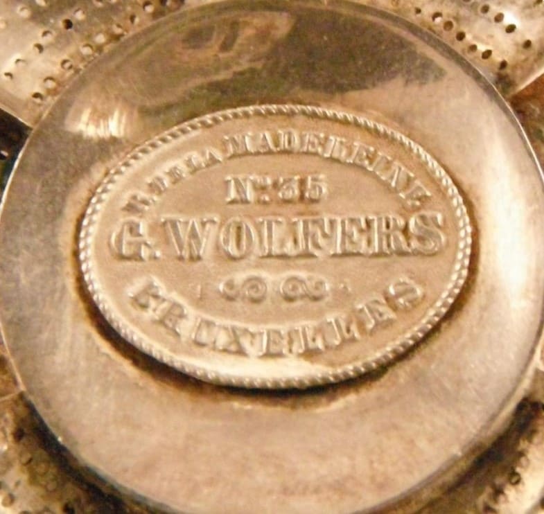 Ordre du Lion et du Soleil croix  de Commandeur par Wolfers.jpg