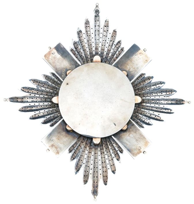 Oversized Silver Breast Star of  the Order of Thistle.jpg