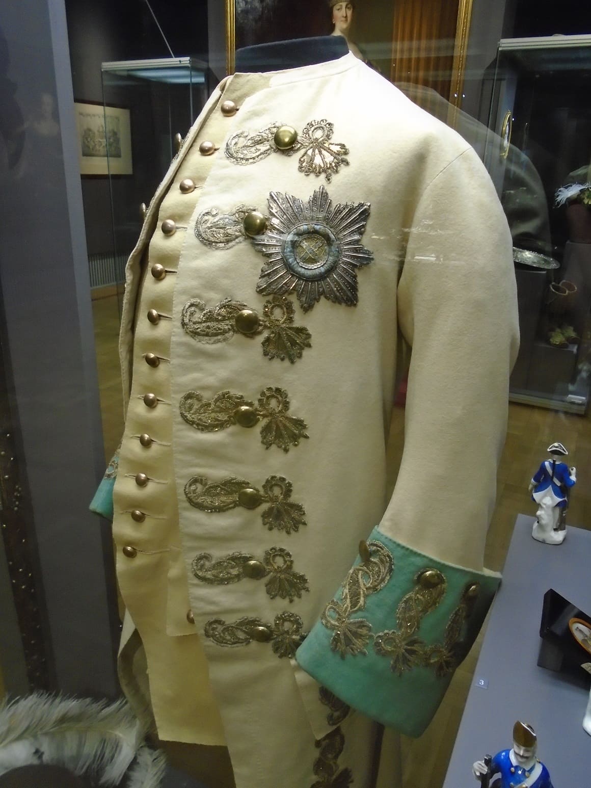 Peter III of Russia Order of  Saint Andrew Embroidered Breast Star.jpg