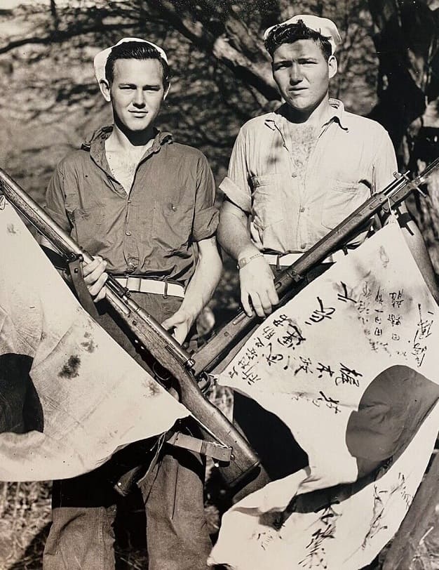 Photo with Japanese Flags.jpg
