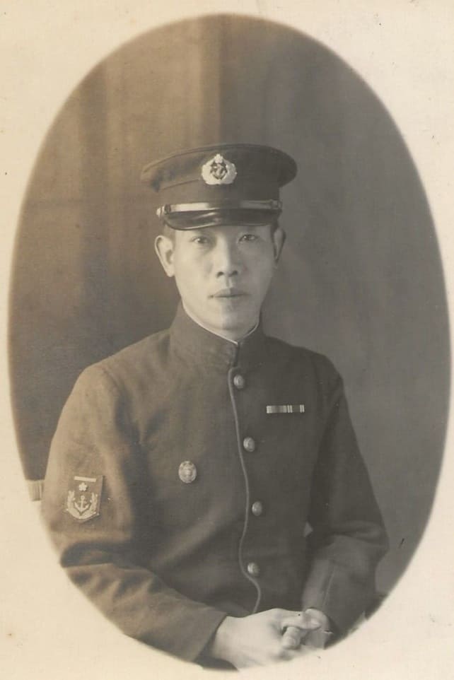 Photo with Navy Short-Term Active Service Completion Badge.jpeg