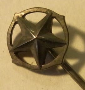 Pin_with Japanese Imperial Army Star made by Mitsukoshi.jpg