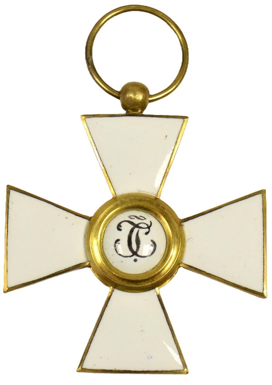 Поддельный крест ордена  Святого Георгия 4-й степени серебро.jpg