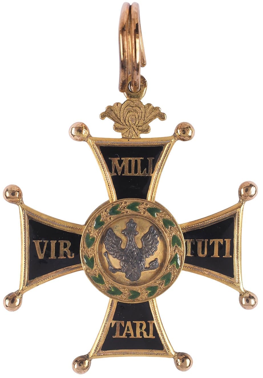 Поддельный  знак ордена Военных заслуг (Virtuti Militari) 3-й степени.jpg