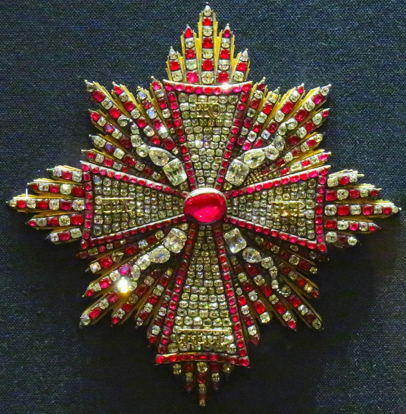 Polish Order of the White Eagle made by Johann Heinrich Köhler.jpg