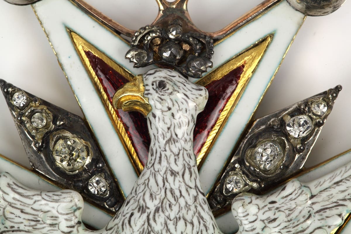 Polish Order of White Eagle from the collection of Wawel  Royal Castle.jpg