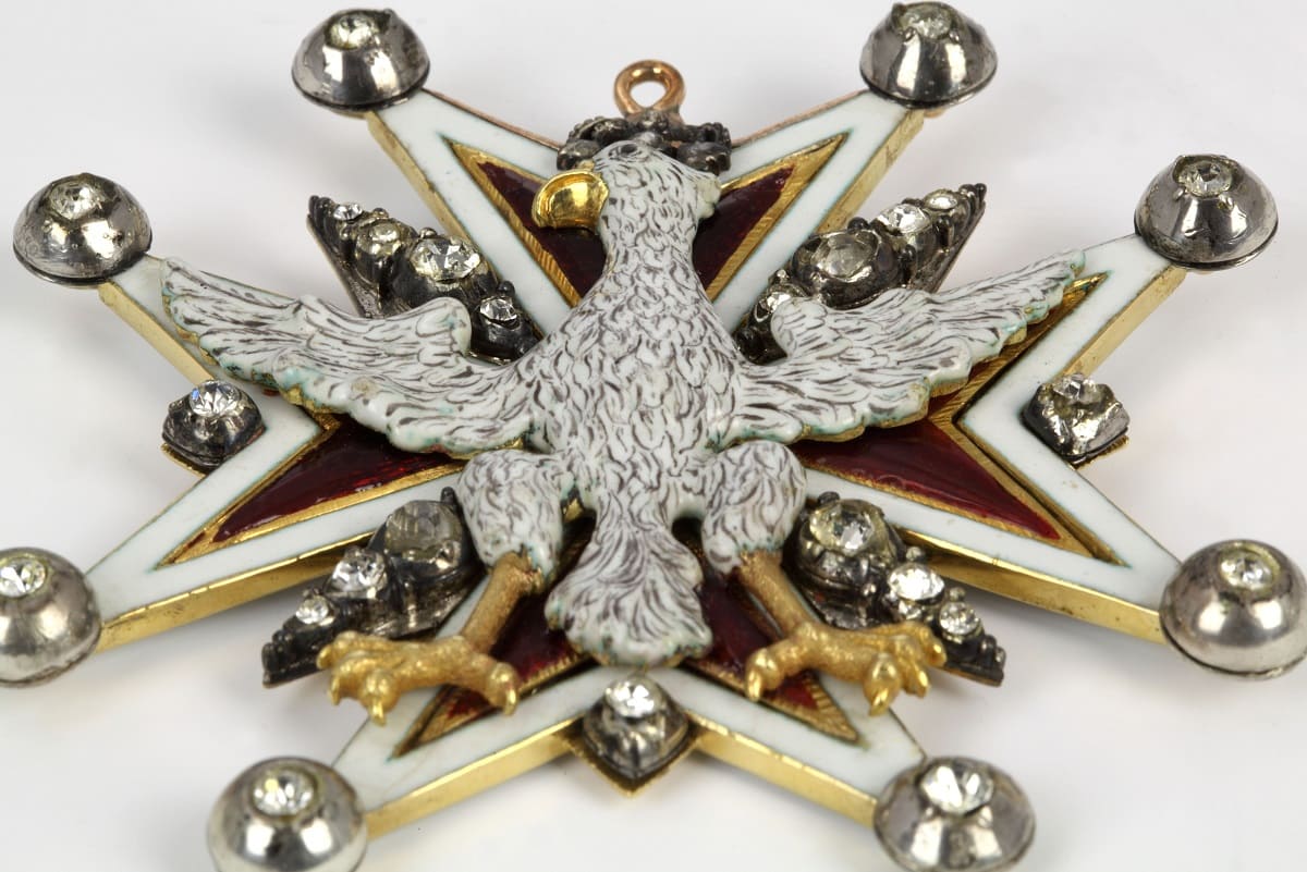 Polish Order of White Eagle from  the collection of Wawel Royal Castle.jpg