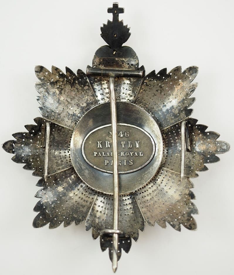 Portuguese Military Order  of Christ, breast star by Kretly of Paris.jpg