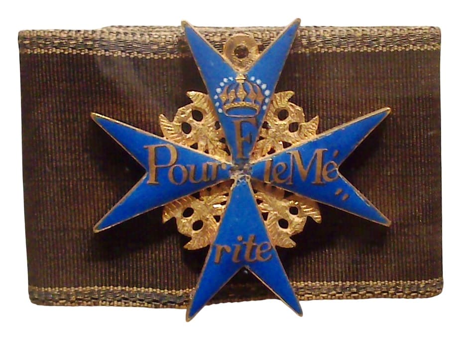 Pour le Mérite from the  collection of Museum of the Legion of Honor.jpg