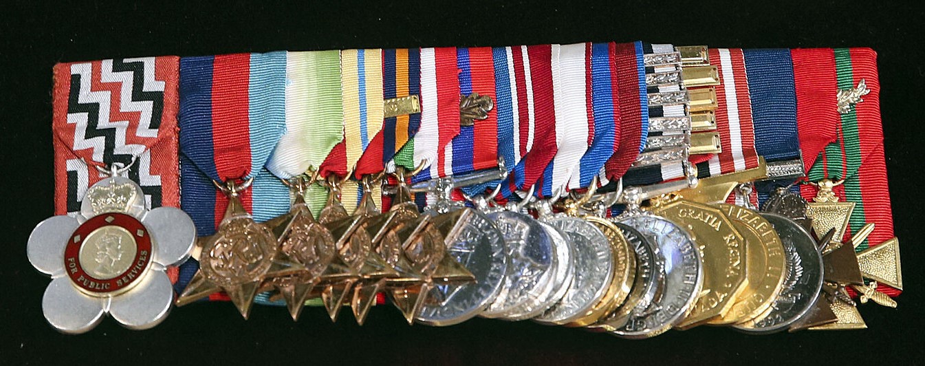 Prince Philip, Duke of Edinburgh medal bar.jpg
