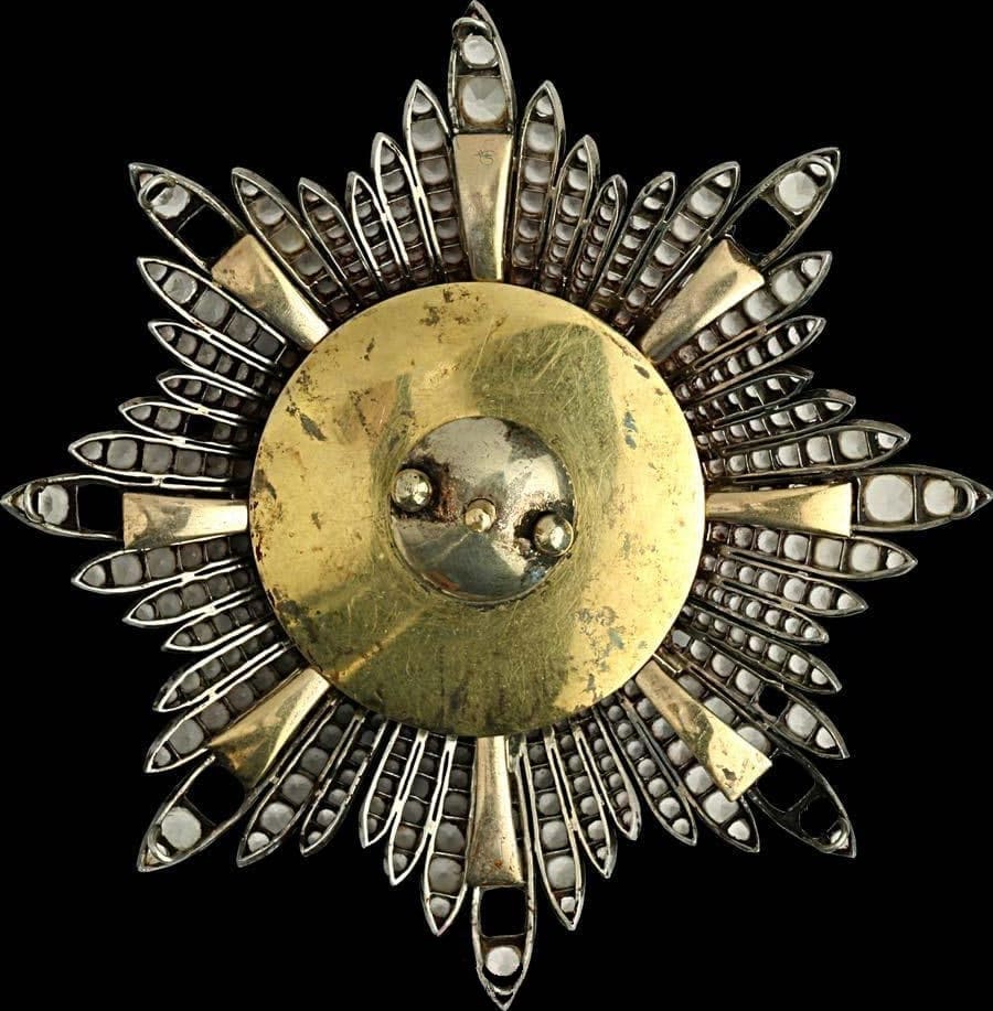 Privately  Commissioned Breast Star of Saint Alexander Nevsky with Diamonds.jpg